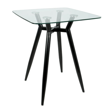 Clara - Mid Century Modern Square Table - Furniture Home Direct