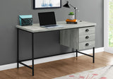 Computer Desk For Home Office, Laptop, 3 Storage Drawers, Contemporary & Moder - Furniture Home Direct