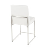 Fuji - Contemporary Modern Elegance High Back Dining Chair (Set of 2) - Furniture Home Direct