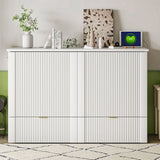 Murphy Bed With Drawer And A Set Of Sockets & USB Ports, Pulley Structure Design - Furniture Home Direct
