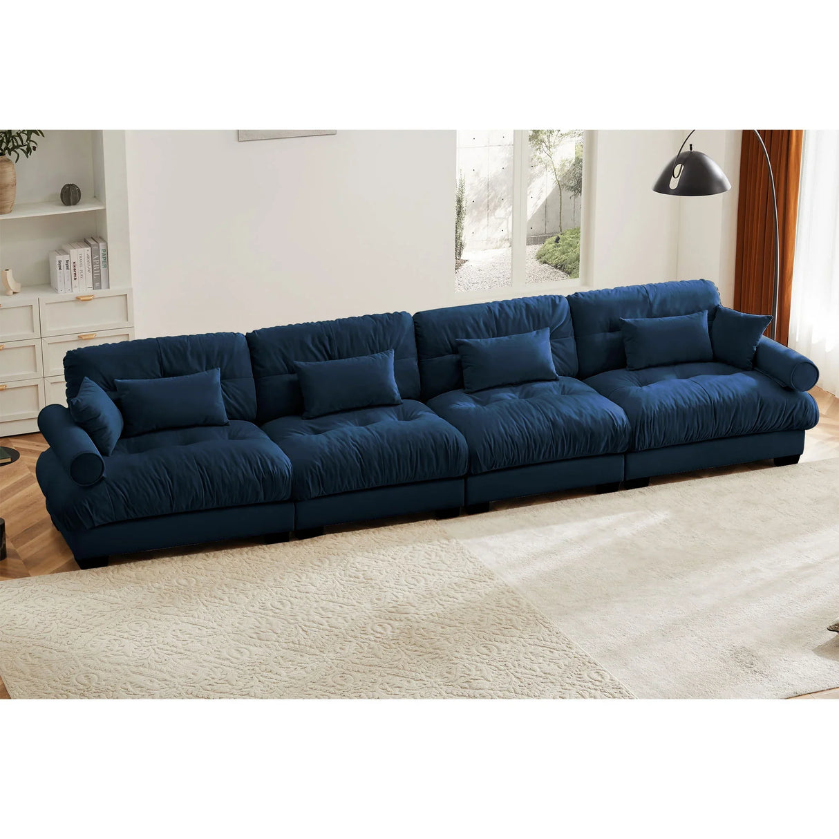 Super Comfort Oversized Modular Sectional Sofa - Furniture Home Direct