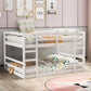 Solid Construction, Bunk Bed With Ladder - Furniture Home Direct