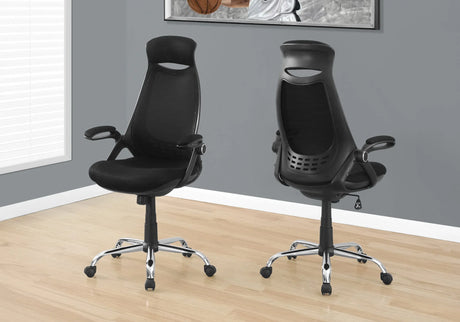 Office Chair, Adjustable Height, Swivel, Ergonomic, Armrests, Contemporary & Modern - Furniture Home Direct