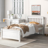 Bed With Headboard And Footboard For Kids, Teens, Adults, With A Nightstand - Furniture Home Direct