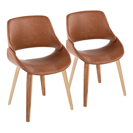Fabrico - Mid Century, Modern Dining Chair (Set of 2) - Furniture Home Direct