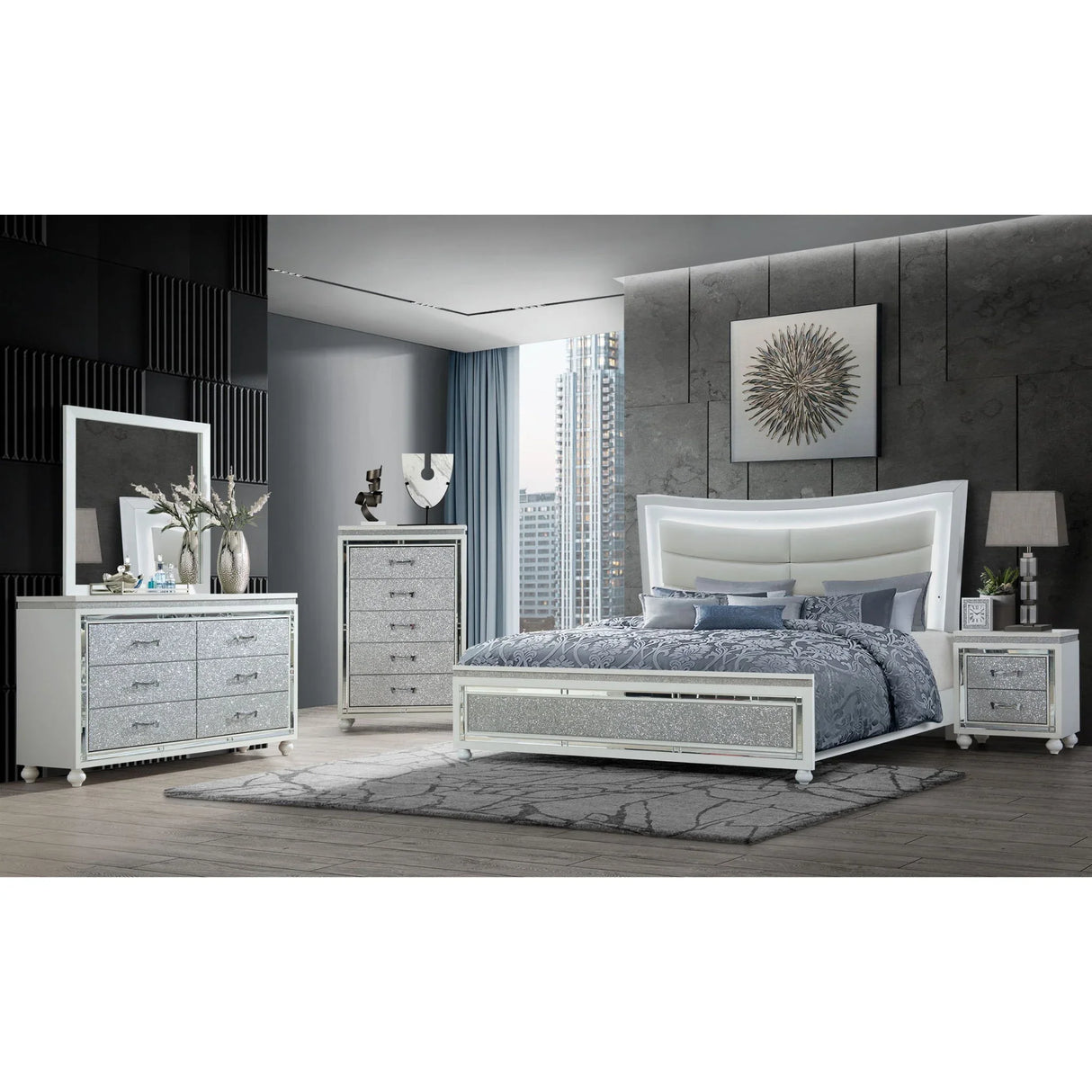 Maloise - Dresser - White - Furniture Home Direct