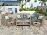 6 PC Outdoor Patio Set - Furniture Home Direct