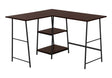 Computer Desk, Home Office, Corner, Storage Shelves, L Shape, Work, Laptop, Contemporary, Modern - Furniture Home Direct