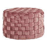 Braided - Versatile Round Ottoman - Furniture Home Direct