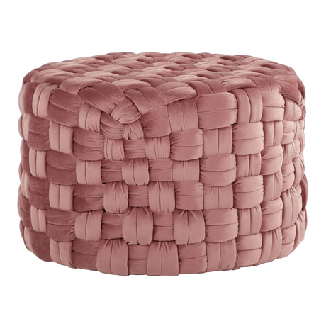Braided - Versatile Round Ottoman - Furniture Home Direct