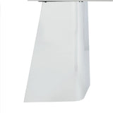 Dining Table Marble Pattern Slab With Butterfly Legs Black - Furniture Home Direct