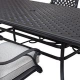 Stylish Outdoor 7 Piece Aluminum Dining Set With Cushion - Furniture Home Direct