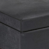 Owen - Upholstered Rectangular Storage Ottoman - Furniture Home Direct
