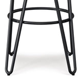 Simeon - Multifunctional Metal Stool With Wood Seat - Furniture Home Direct