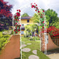Metal Garden Arch Assemble Freely With 8 Styles Garden Arbor Trellis Climbing Plants Support Rose Arch - Furniture Home Direct