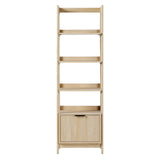 Transitional Narrow Bookshelf With Drawer On Bottom - Furniture Home Direct
