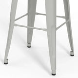 Fletcher - Handcrafted Metal Stool (Set of 2) - Furniture Home Direct