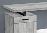 Computer Desk, Home Office, Laptop, Left, Right Set-Up, Storage Drawers, Work, Contemporary, Modern - Furniture Home Direct