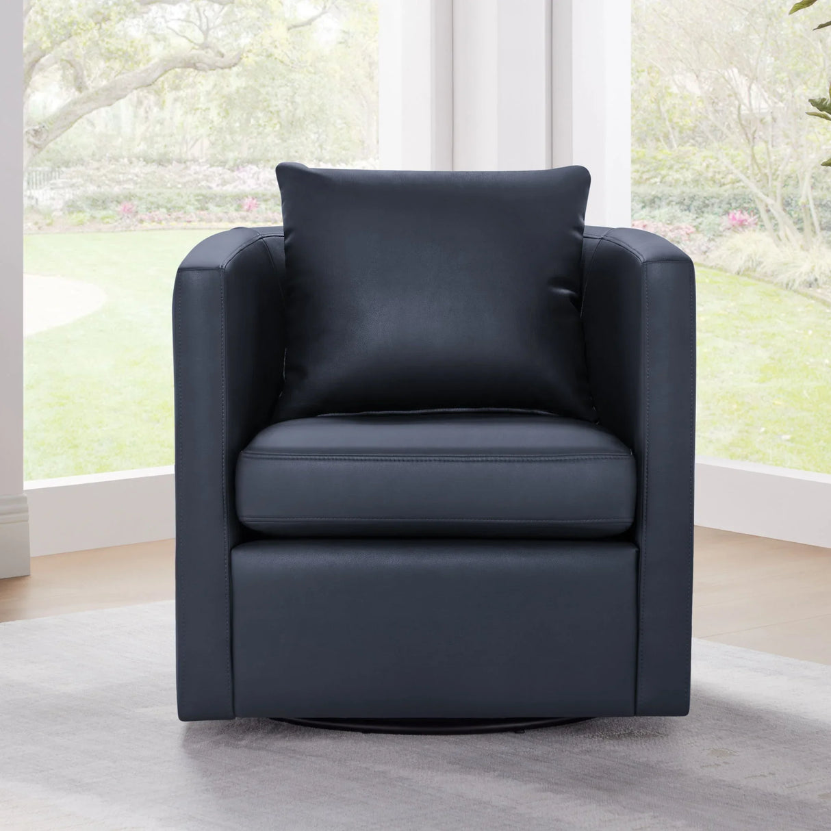 Sutton - Swivel Barrel Chair - Furniture Home Direct