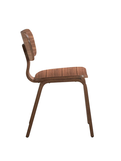 Casson - Side Chair (Set of 2) - Walnut - Furniture Home Direct