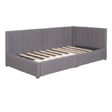 Upholstered Daybed, Sofa Bed Frame, No Box Spring Needed - Furniture Home Direct