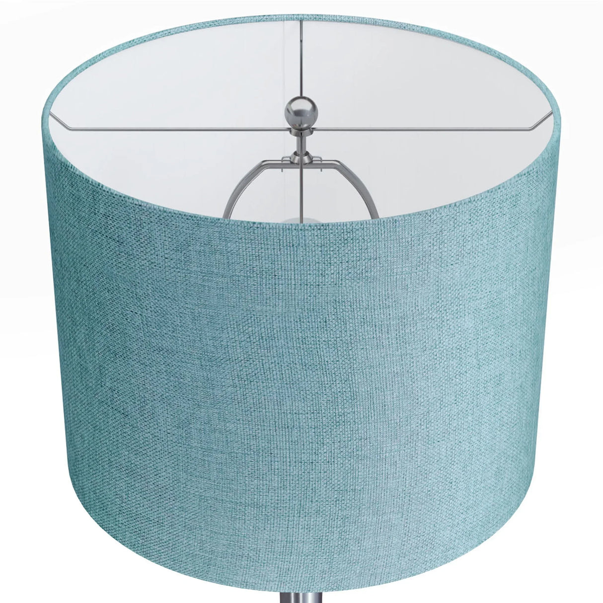 Lenuxe - Contemporary Semi Gloss Table Lamp (Set of 2) - Furniture Home Direct