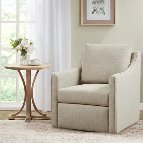 Bedford - Swivel Armchair - Natural - Furniture Home Direct