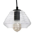Torus - Triangle Industrial Pendant - Clear - Furniture Home Direct