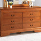 Elegant Traditional Storage Dresser - Furniture Home Direct