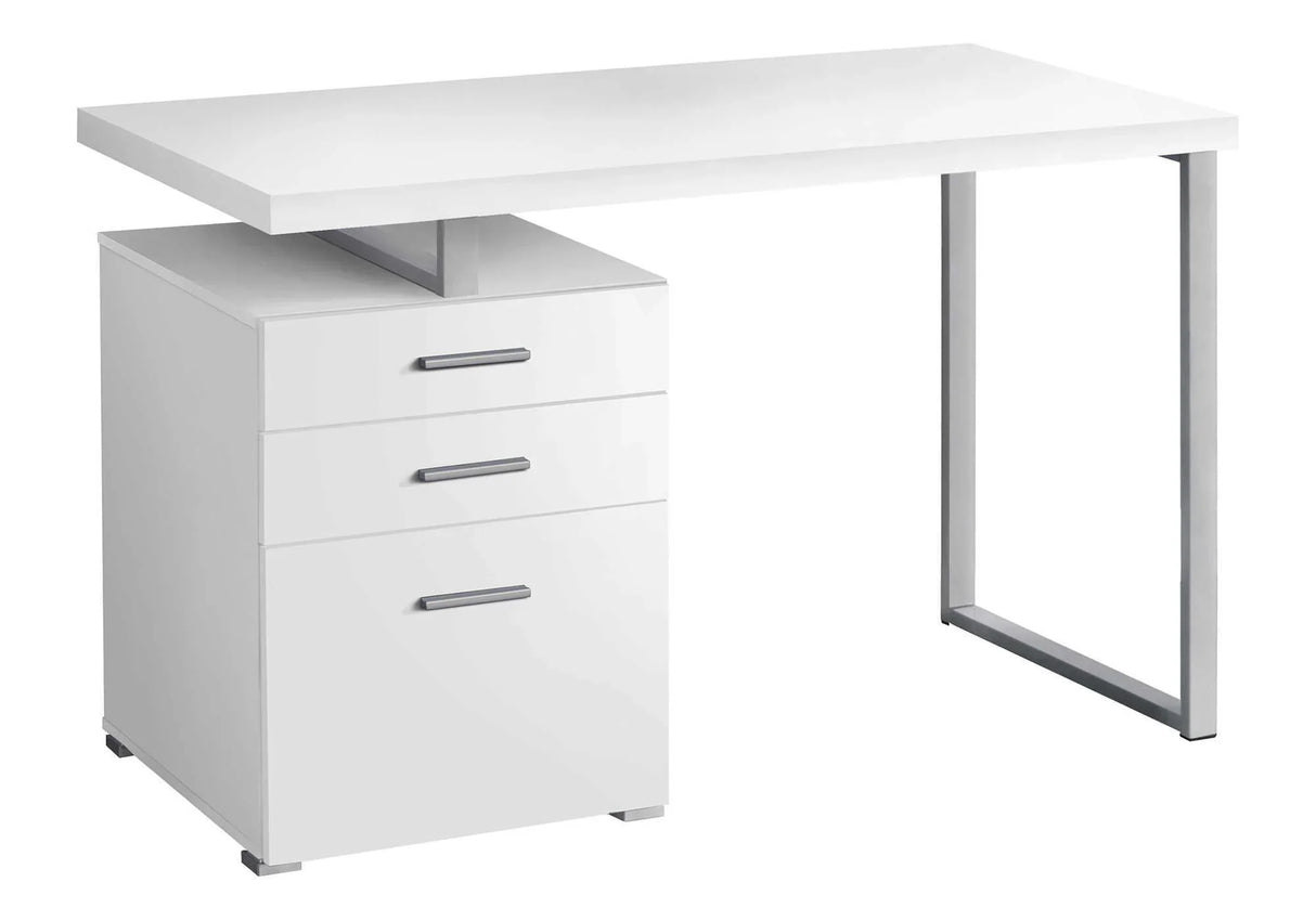 Computer Desk Left Right Set-Up Storage Drawers For Home Office - Furniture Home Direct