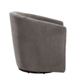 Oaklynn - Barrel Style Swivel Accent Chair - Furniture Home Direct