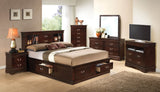 Louis Phillipe - Bookcase Storage Bed - Furniture Home Direct