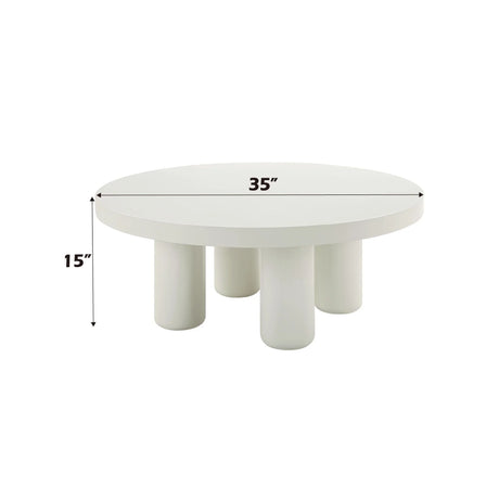 Loanna - Coffee Table - White - Furniture Home Direct