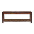 Regency - Woven Bench - Brown - Furniture Home Direct
