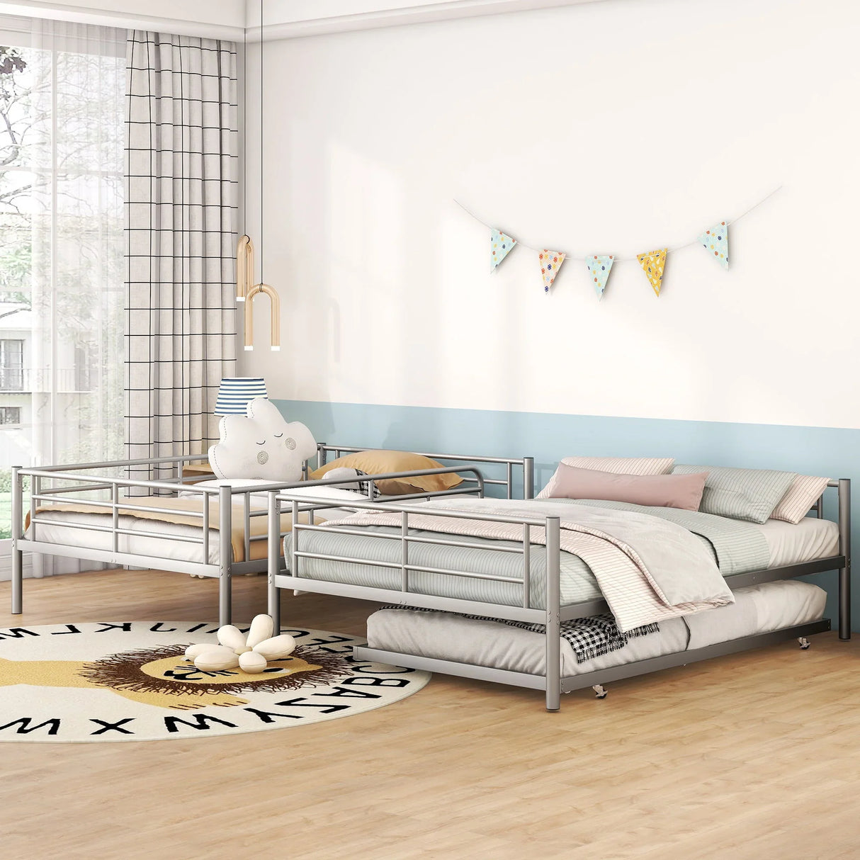 Steel Construction Bunk Bed - Furniture Home Direct