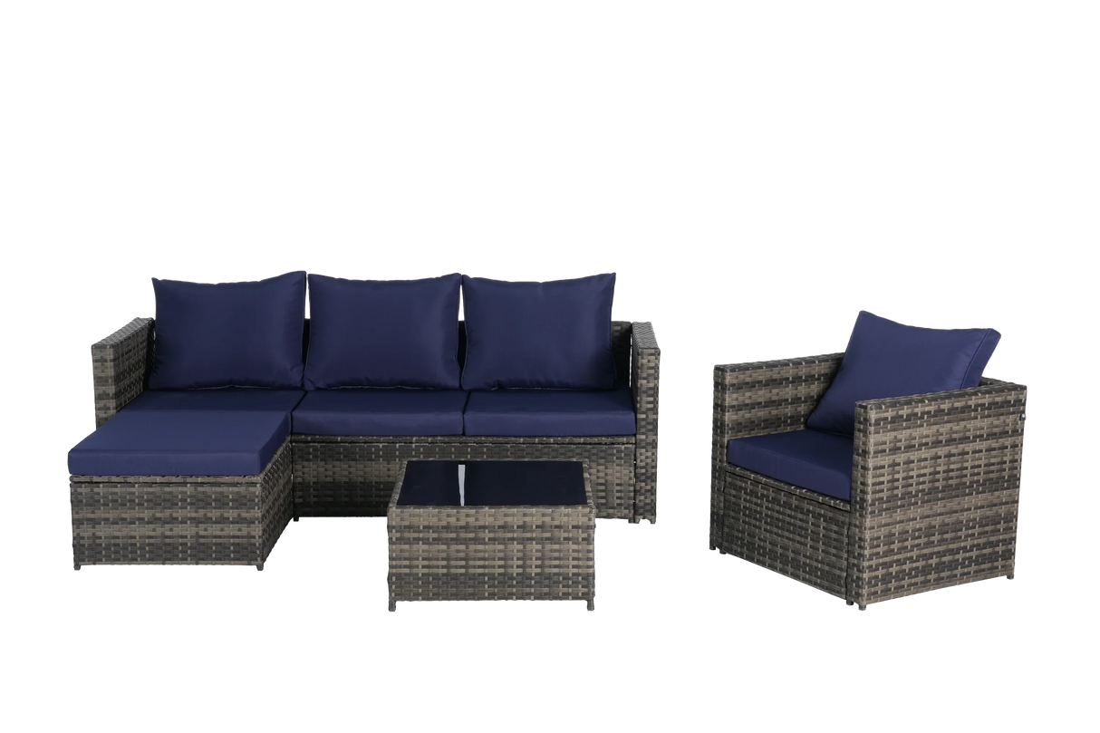 6 Piece Outdoor Patio Set - Furniture Home Direct