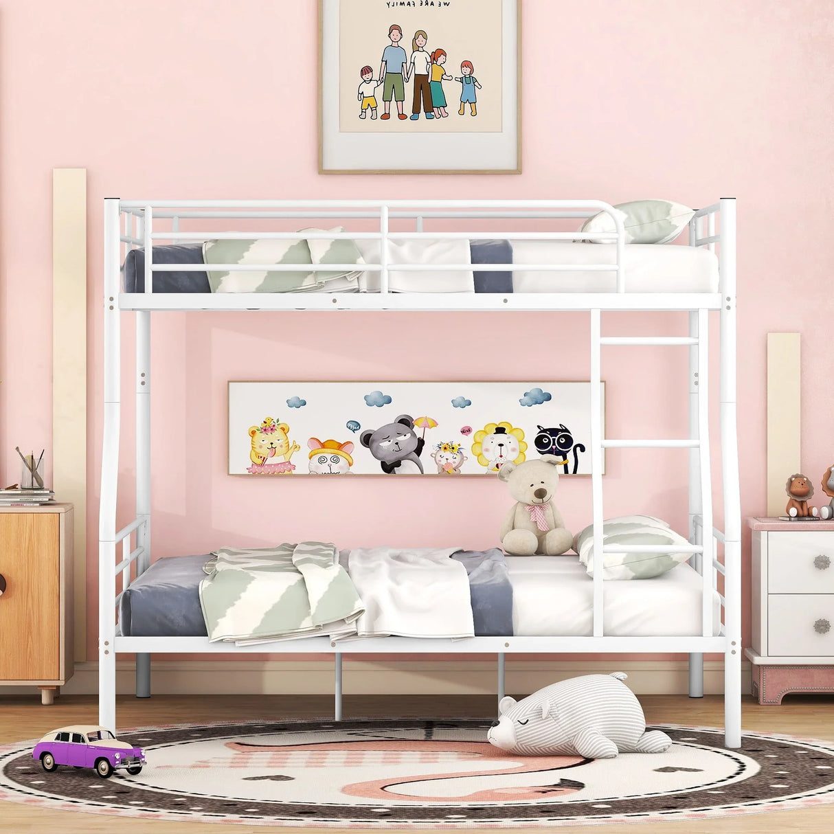 Steel Construction Bunk Bed - Furniture Home Direct