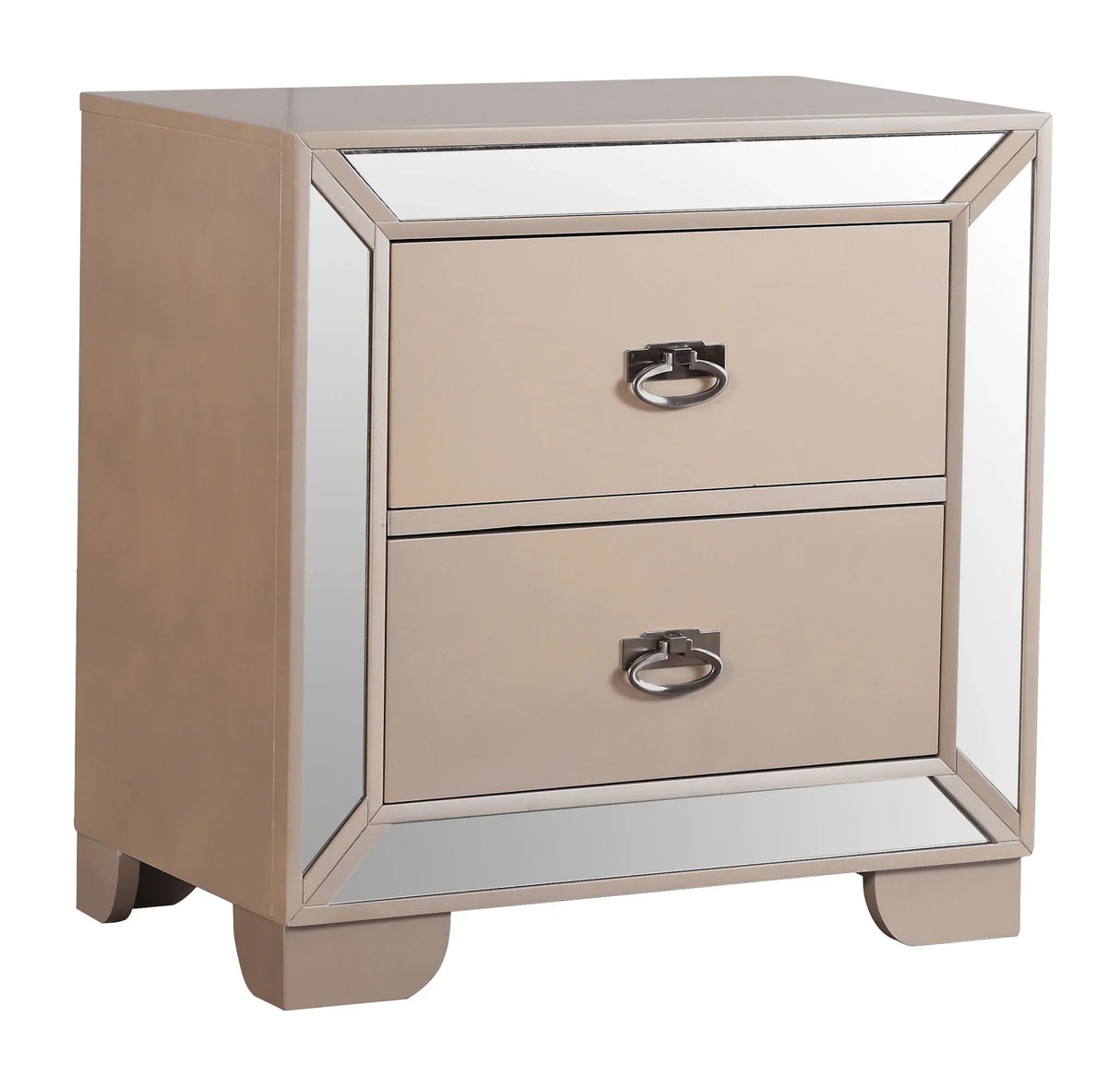 Contemporary Nightstand With Versatility - Furniture Home Direct
