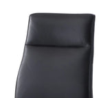 Raquan - Leather Side Chair (Set of 2) - Black Pu - Furniture Home Direct