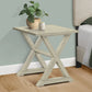 Compact Accent End Table, Square, Transitional - Furniture Home Direct