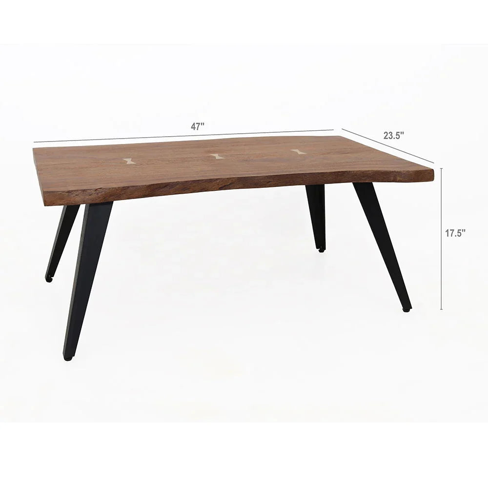 Ramirez - Coffee Table - Natural Wood / Brown - Furniture Home Direct