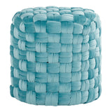 Braided - Versatile Round Ottoman - Furniture Home Direct
