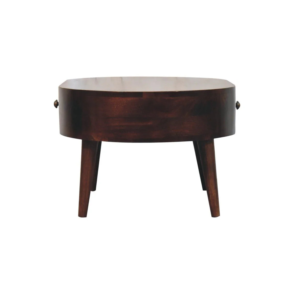 Rounded Wood Table - Furniture Home Direct
