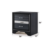 Naima - Chic Design Nightstand - Furniture Home Direct