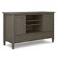 Warm Shaker - TV Media Stand Handcrafted - Furniture Home Direct