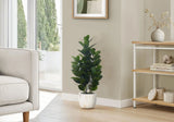 31" Tall, Artificial Plant, Garcinia Tree, Indoor, Faux, Fake, Floor, Greenery, Potted, Real Touch, Decorative - Green / White - Furniture Home Direct
