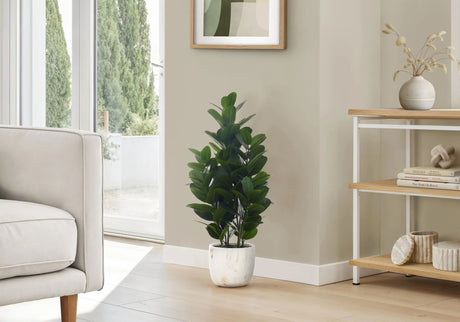 31" Tall, Artificial Plant, Garcinia Tree, Indoor, Faux, Fake, Floor, Greenery, Potted, Real Touch, Decorative - Green / White - Furniture Home Direct