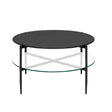 Caroline - Round Coffee Table - Black - Furniture Home Direct