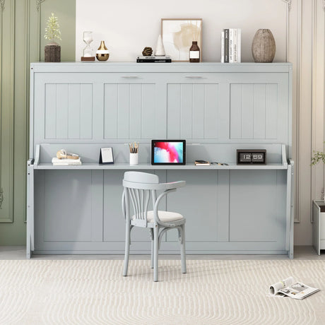 Murphy Bed With Hydraulic Lift & Desk Design - Furniture Home Direct