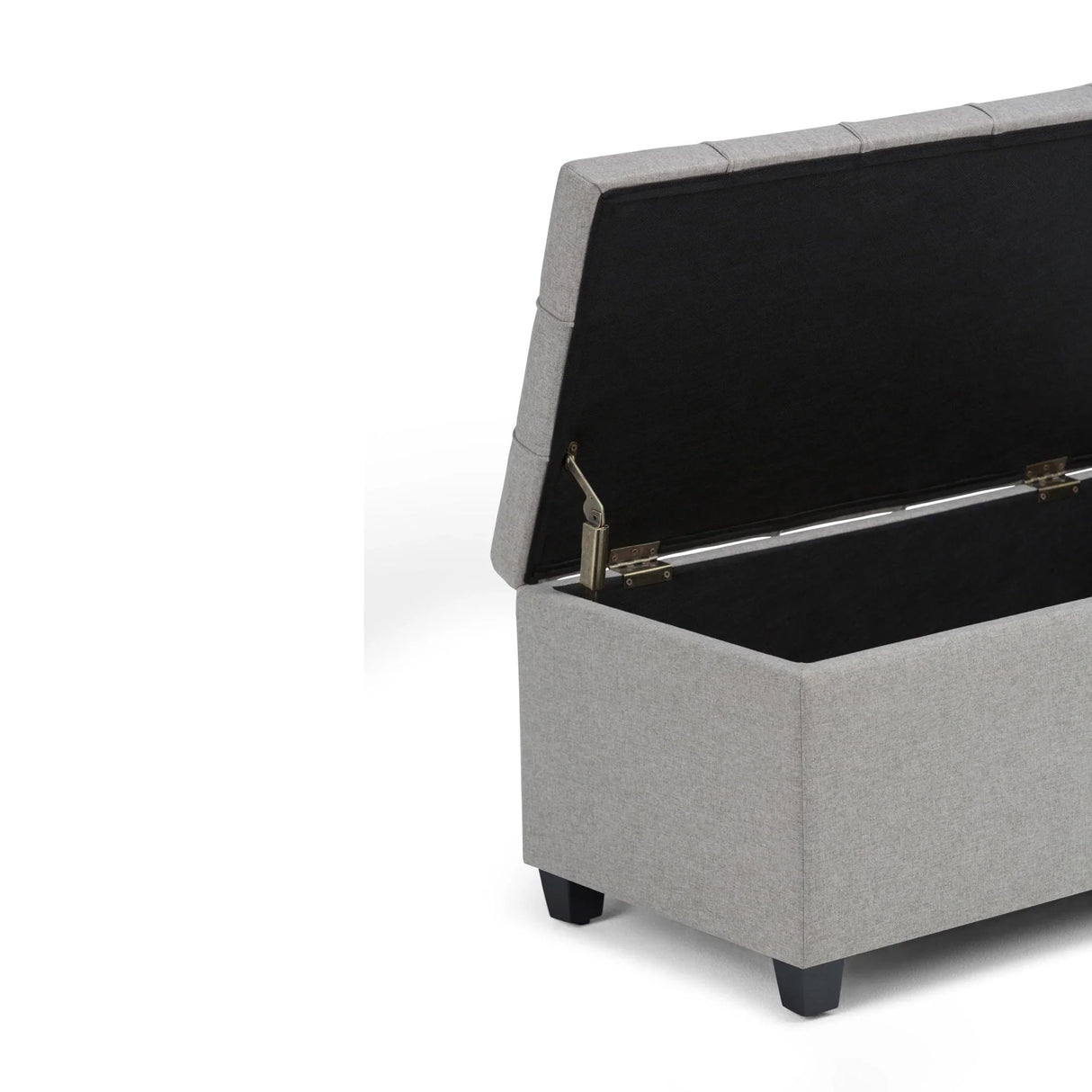 Sienna - Upholstered Storage Ottoman Bench - Furniture Home Direct